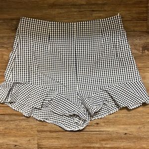 Zara high waisted shorts